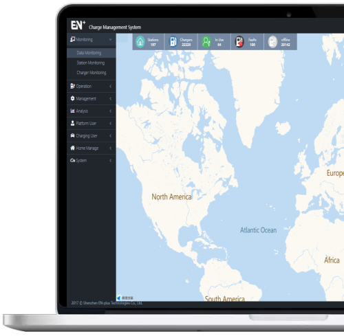 EN distribution location map