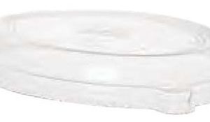 24/48oz Oval Flat Lid 240x165x15mm – RPET